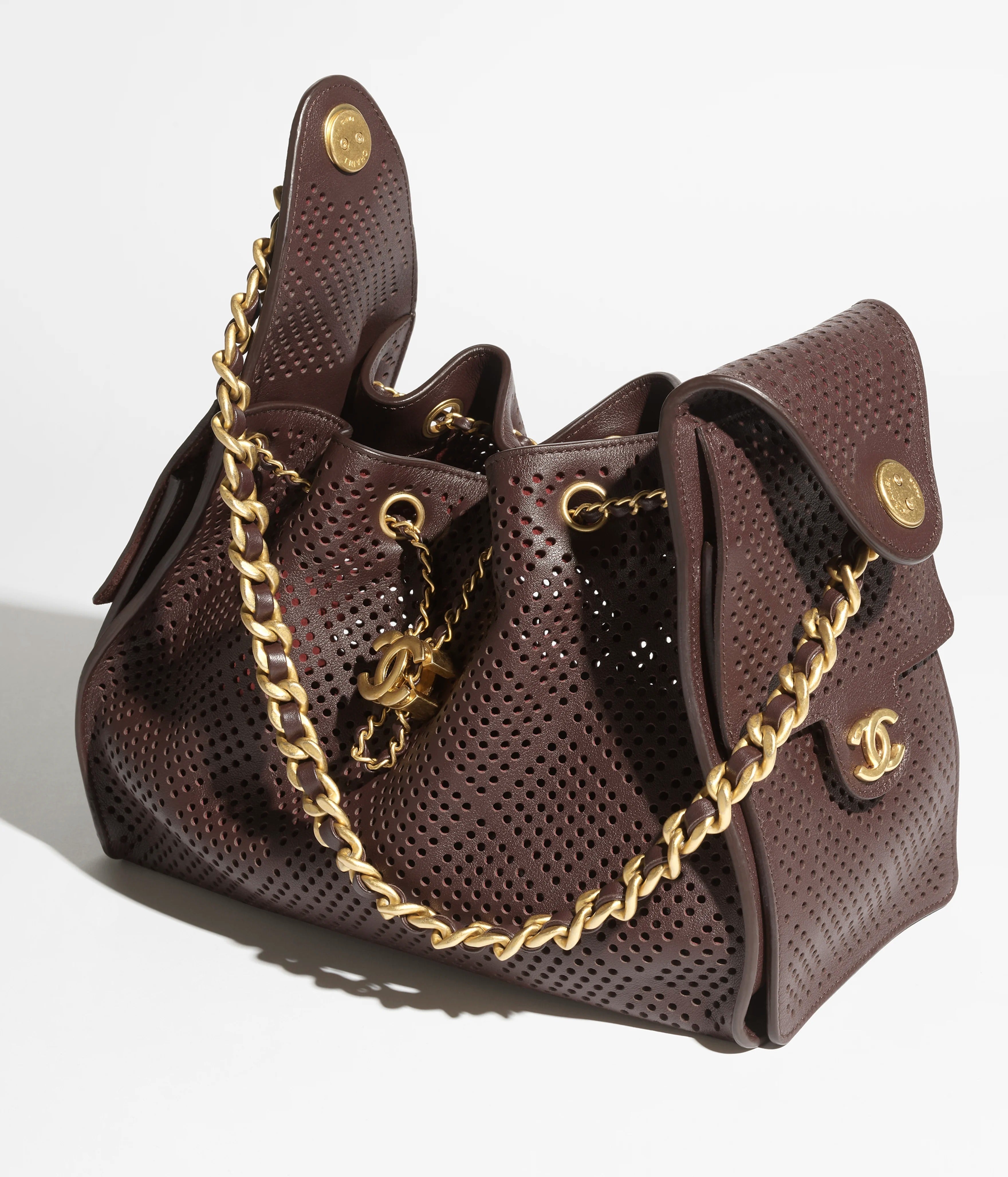 CH 25 Small Handbag  Dark Brown