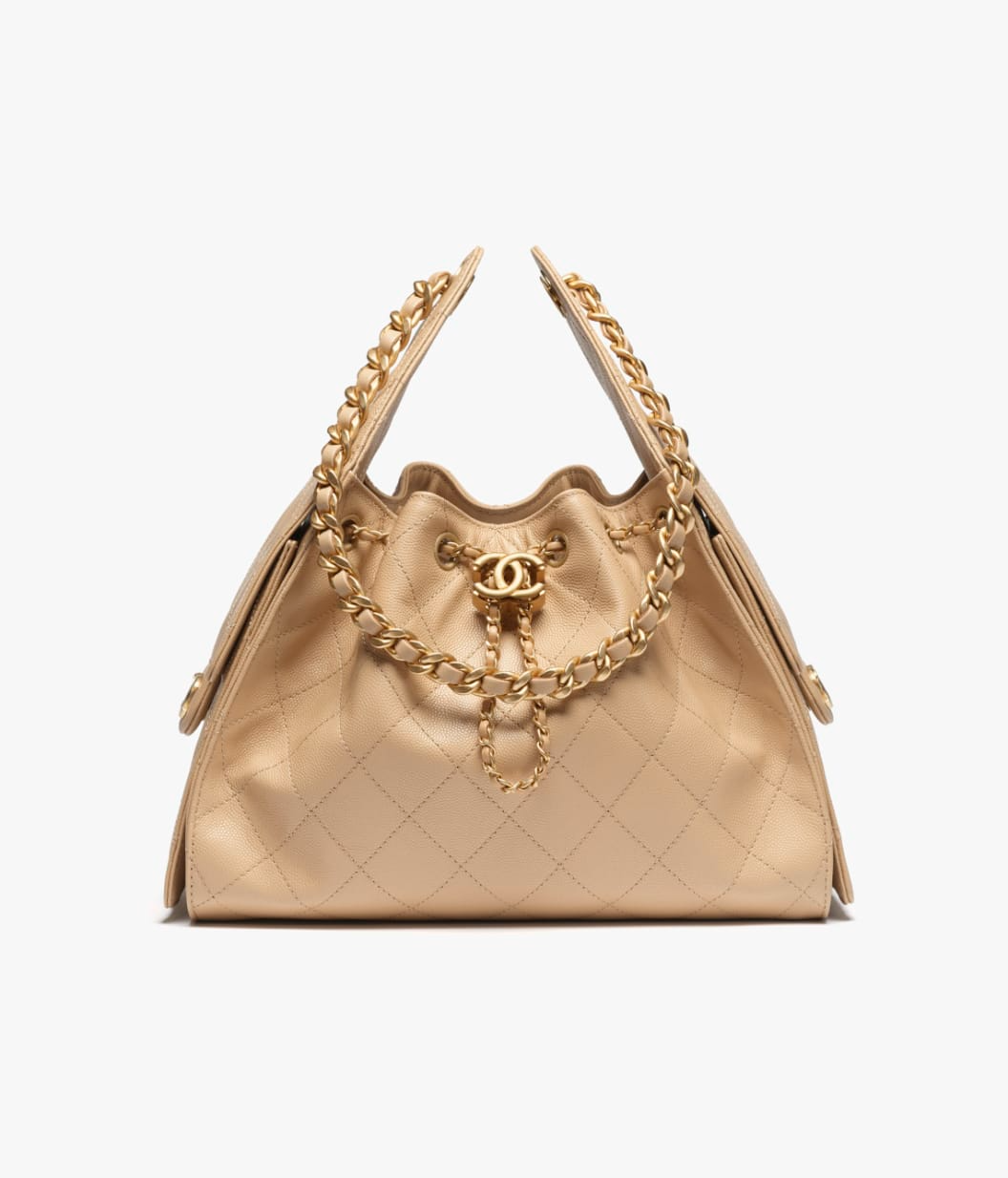 CH 25 Small Handbag Beige