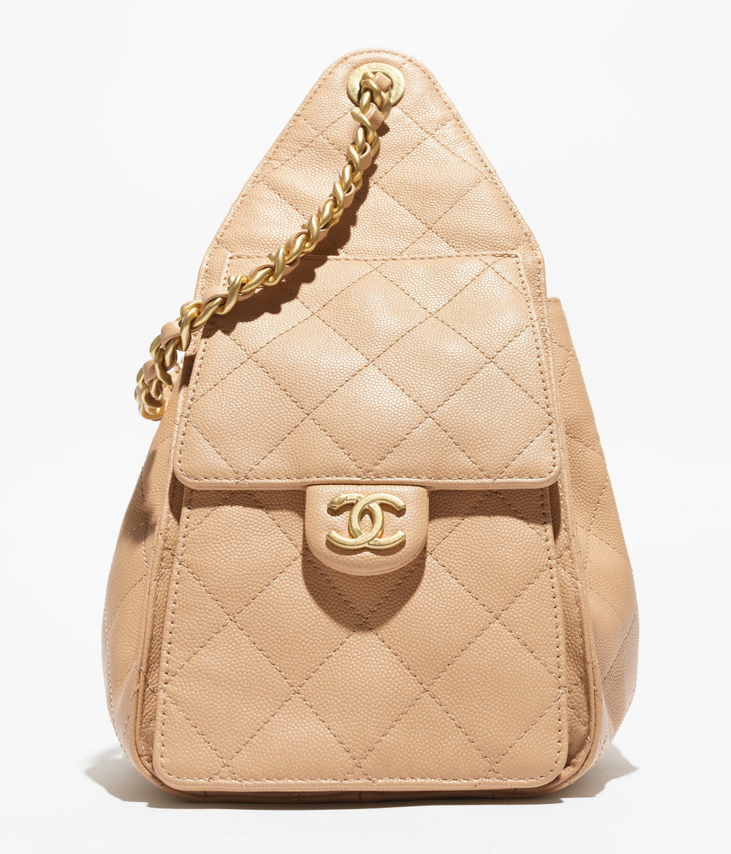 CH 25 Small Handbag Beige