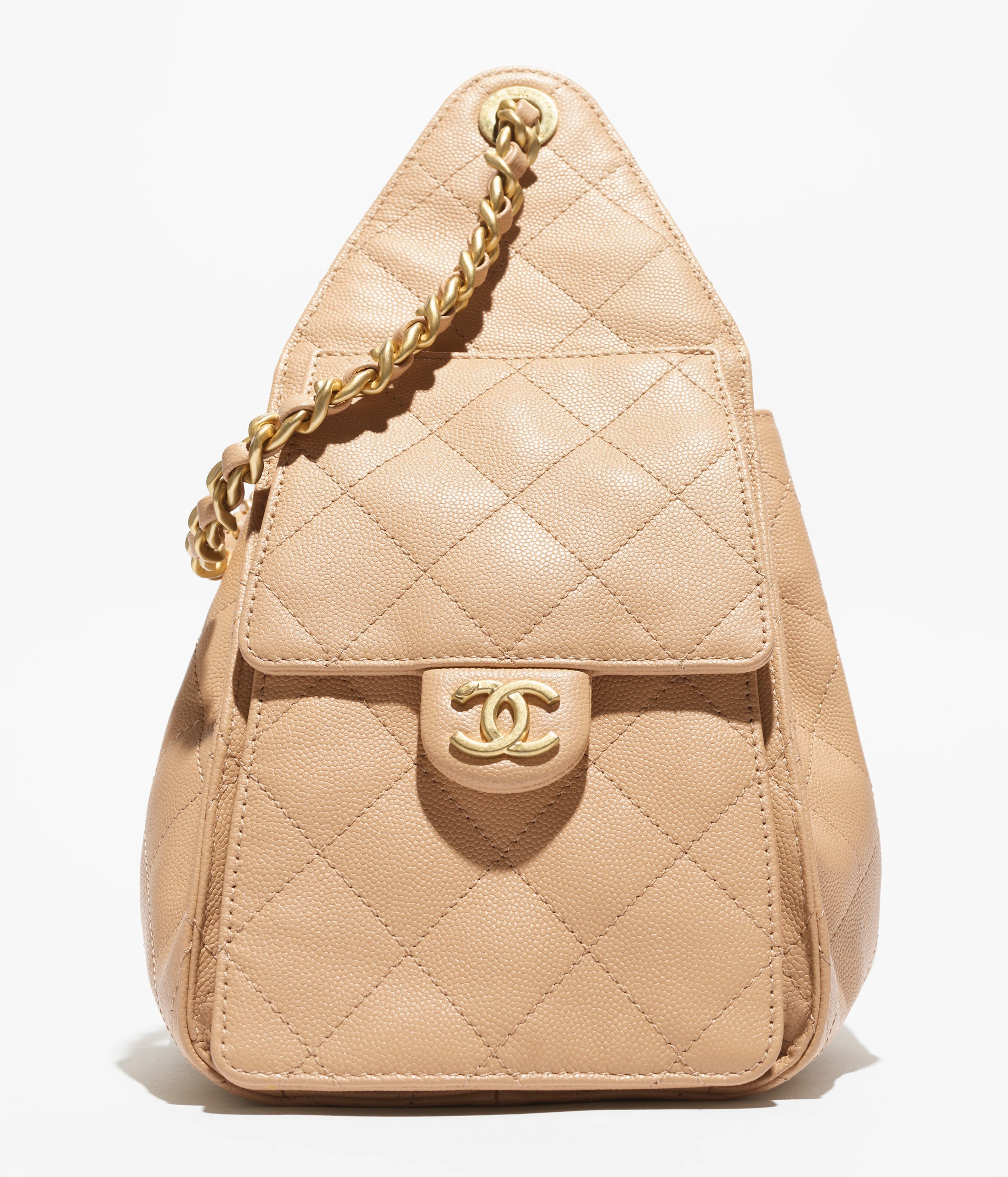 CH 25 Small Handbag Beige