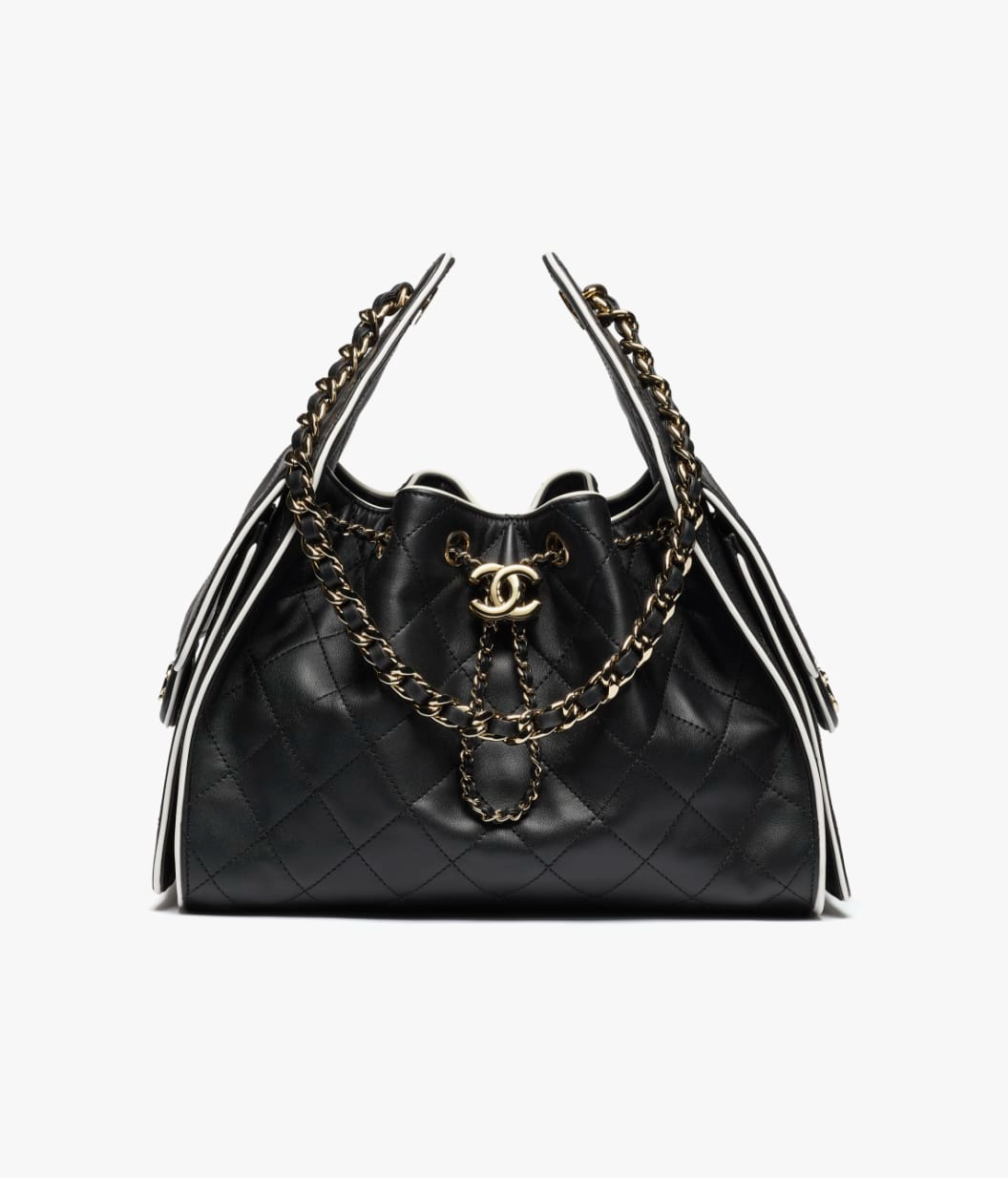 CH 25 Small Handbag Black and White