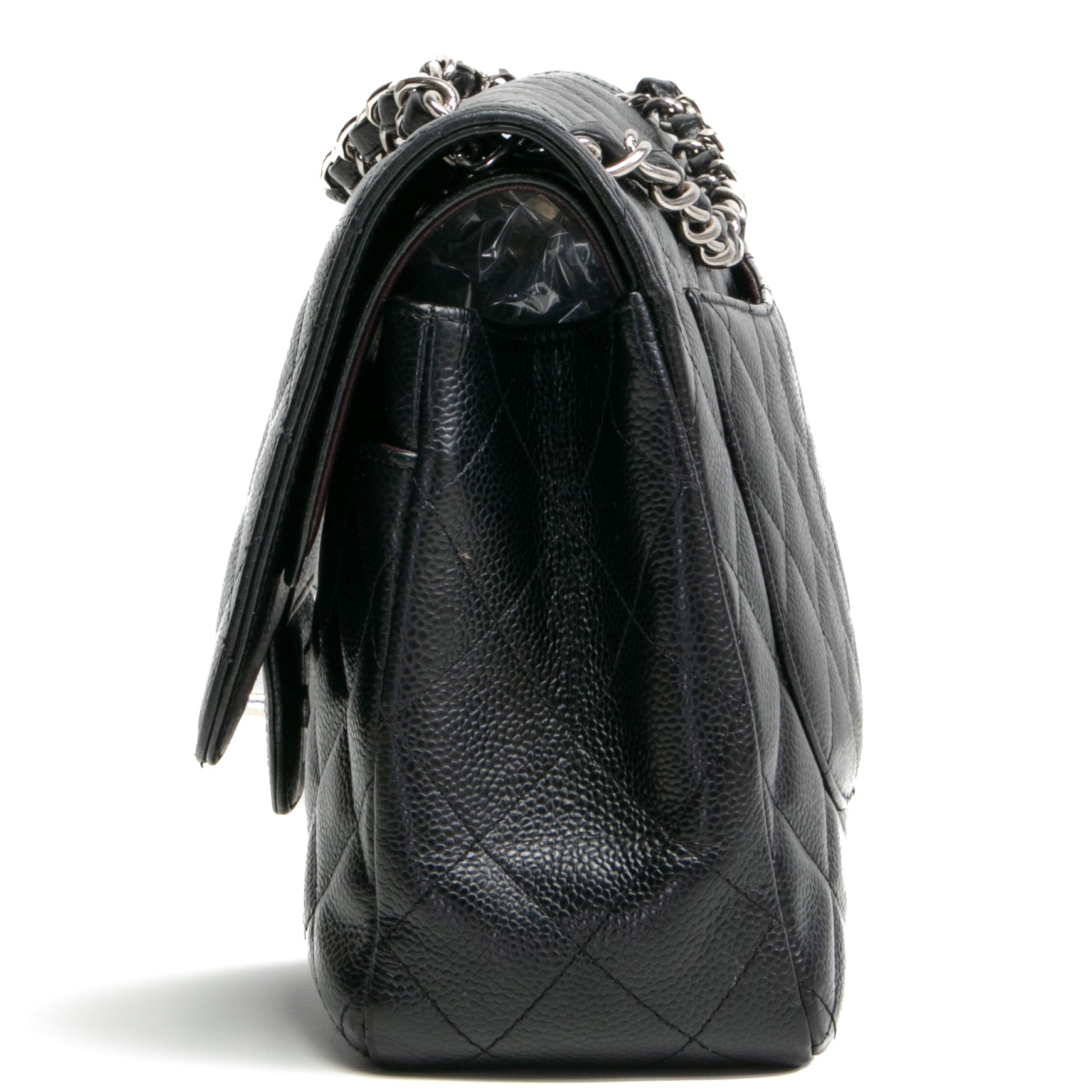 CH Caviar Classic Jumbo Double Flap - Black