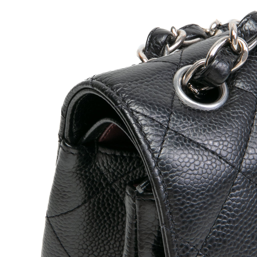 CH Caviar Classic Jumbo Double Flap - Black