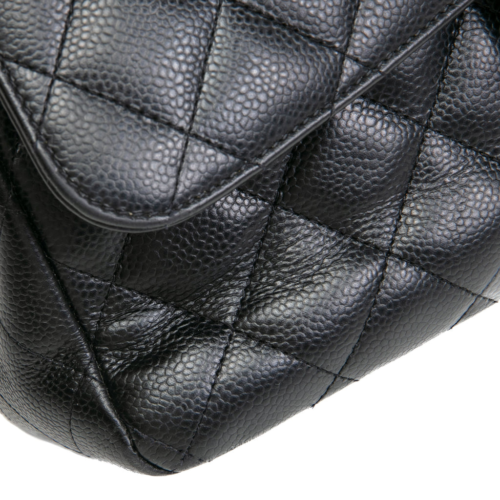 CH Caviar Classic Jumbo Double Flap - Black