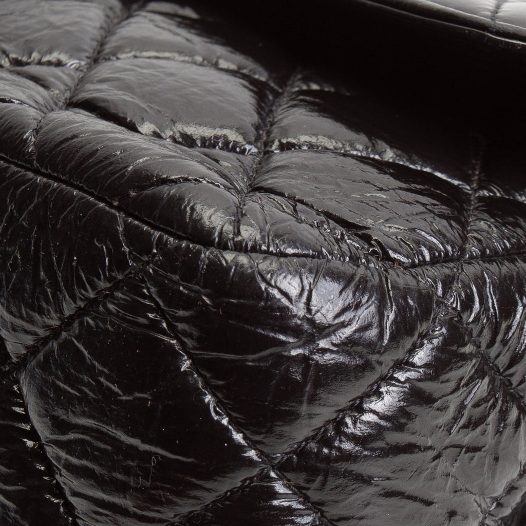 CH Classic Crinkle Double Jumbo Flap - Black