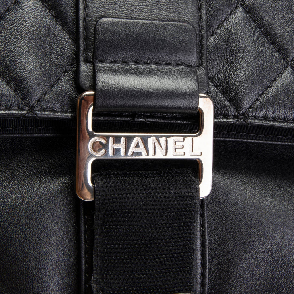 CH Grip Clutch Black Calfskin