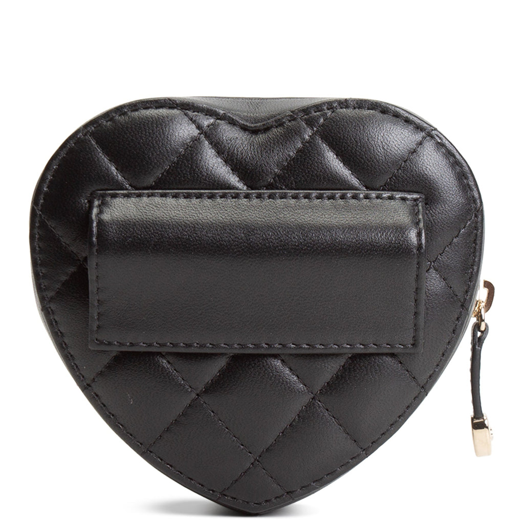 CH Mini CC In Love Heart Belt Bag - Quilted Lambskin
