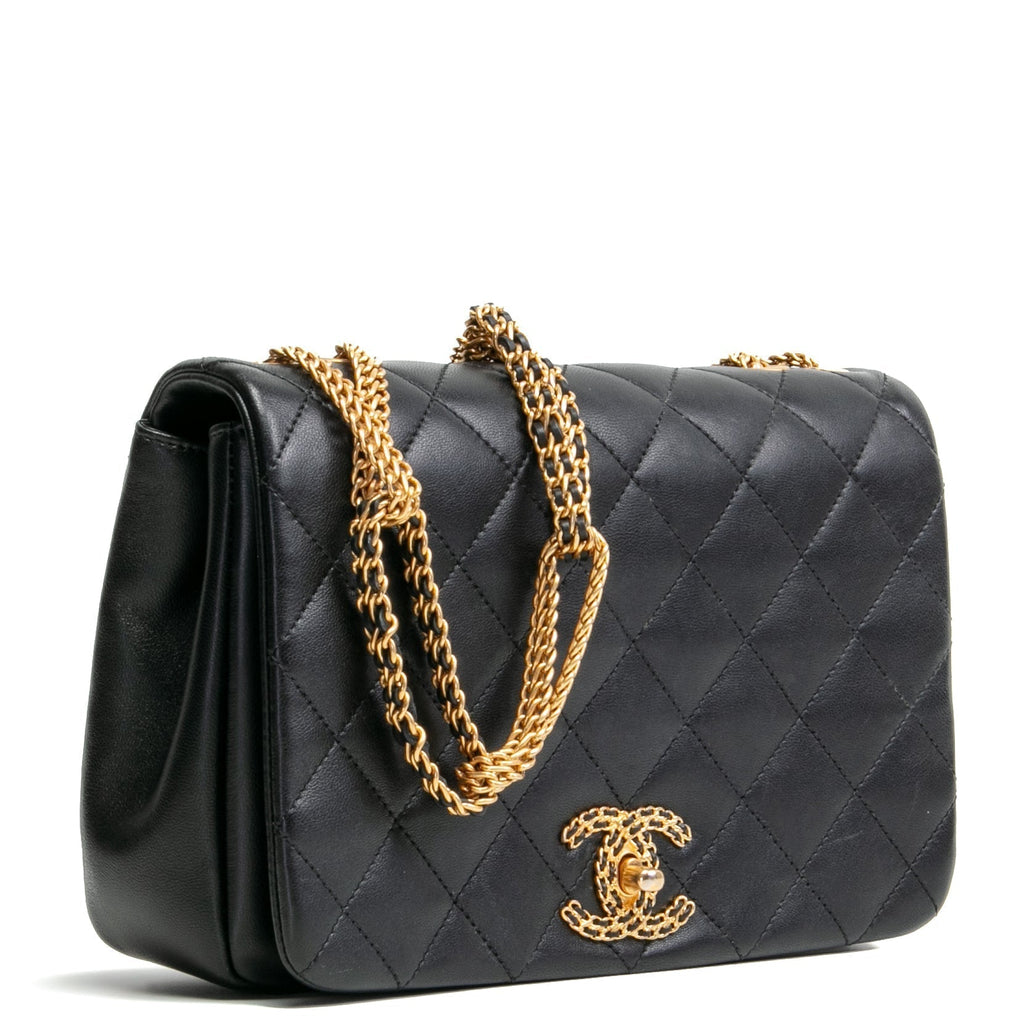 CH On And On Flap Bag - Black
