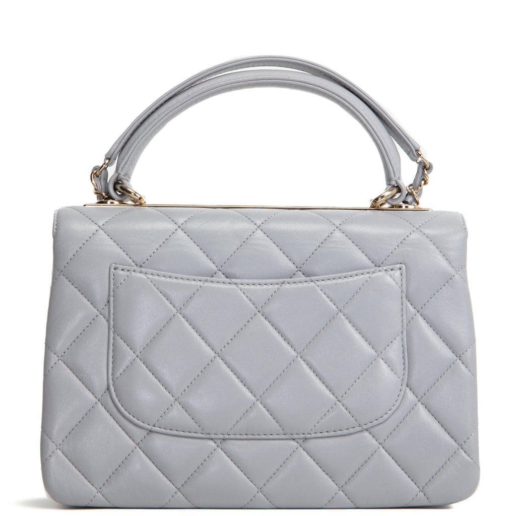 CH Trendy CC Small Flap Bag - Light Grey