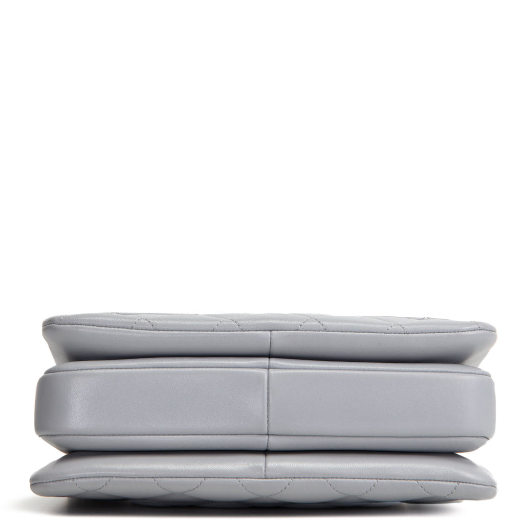 CH Trendy CC Small Flap Bag - Light Grey