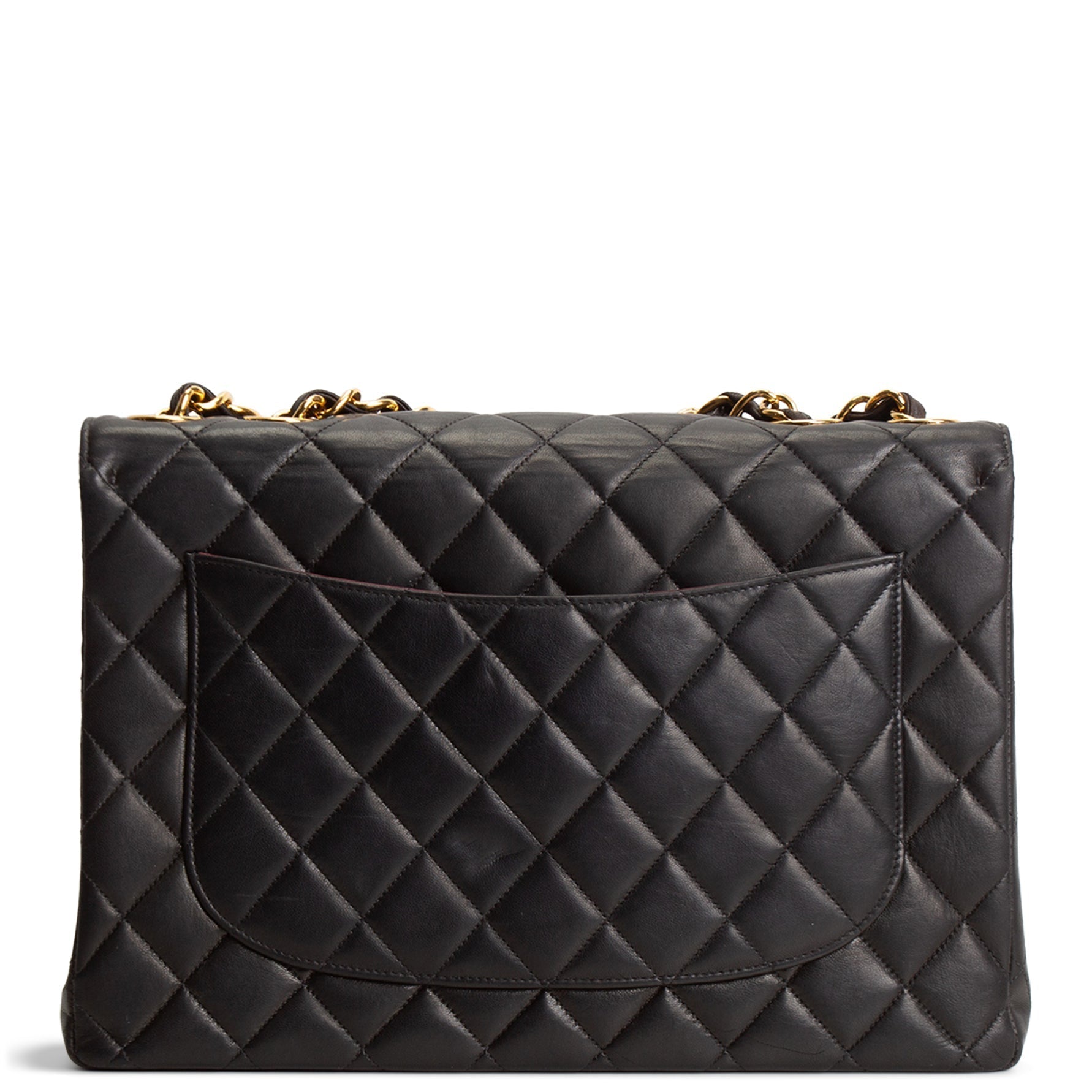 CH Vintage Maxi CC Flap Bag - Black