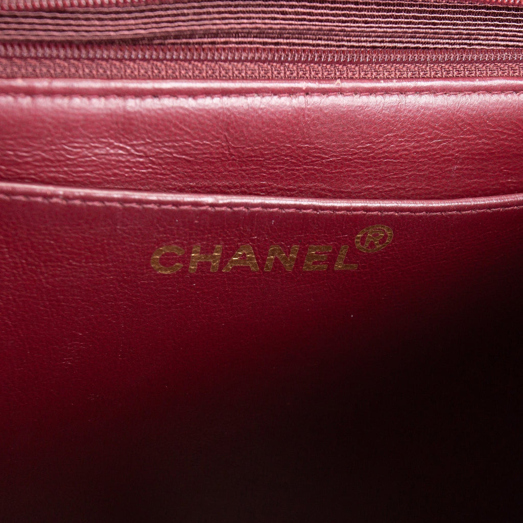 CH Vintage Maxi CC Flap Bag - Black