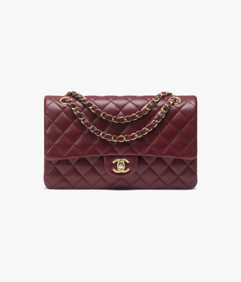 Classic 11.12 Handbag Lambskin Dark Burgundy