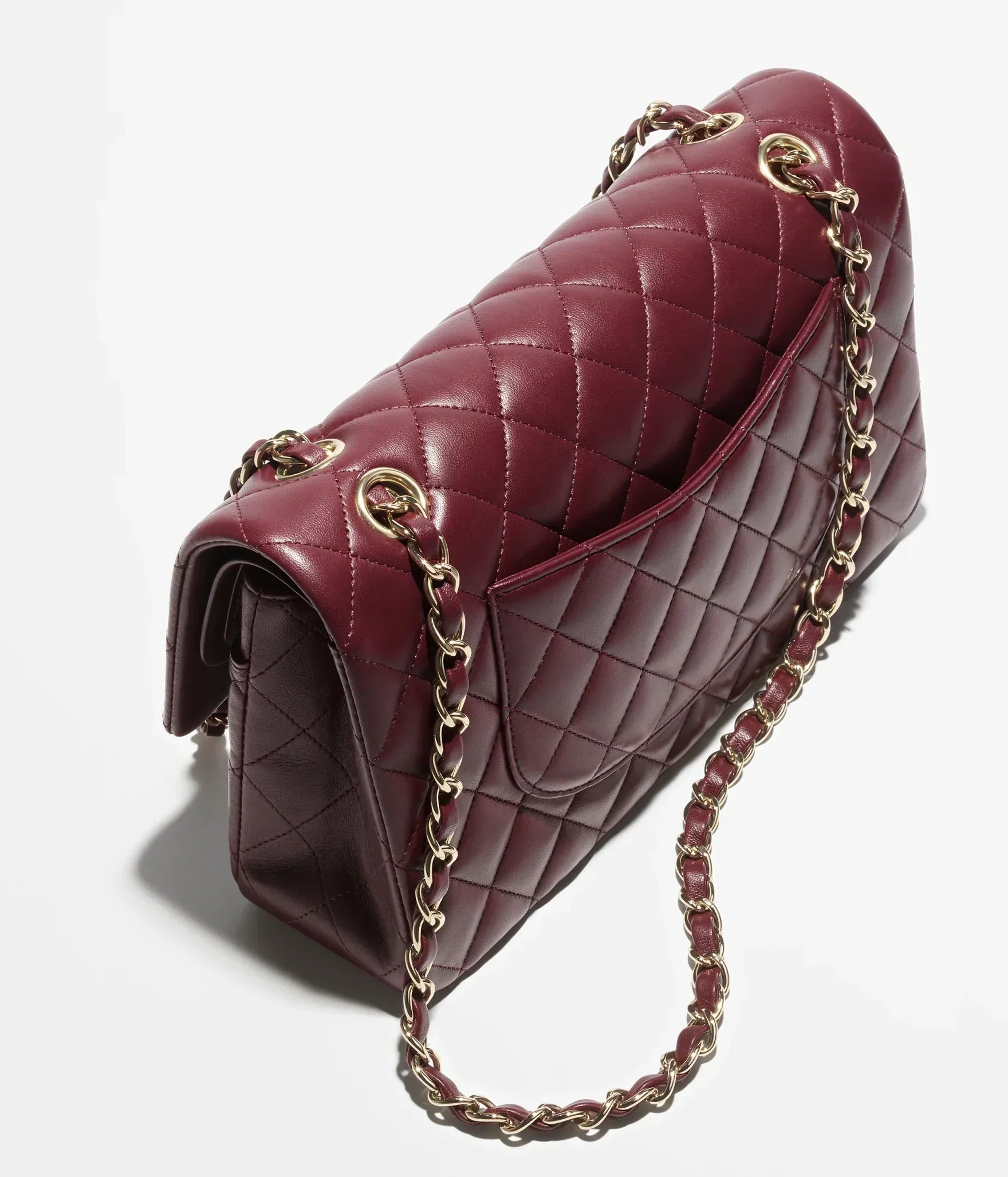 Classic 11.12 Handbag Lambskin Dark Burgundy