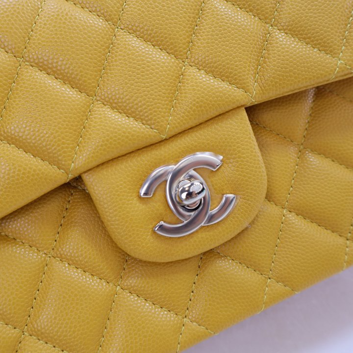 Classic 11.12 Handbag Lambskin Yellow