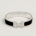 Clic H bracelet Metallic: Silver