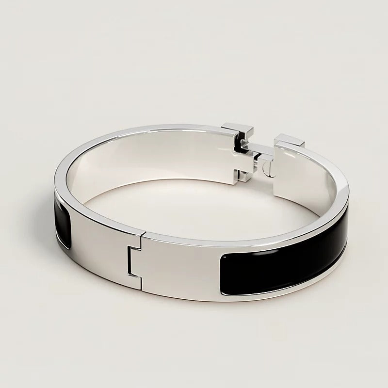 Clic H bracelet Metallic: Silver