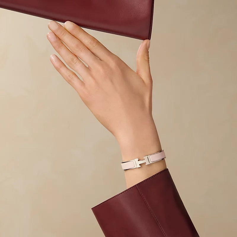 Clic H bracelet Palladium plated