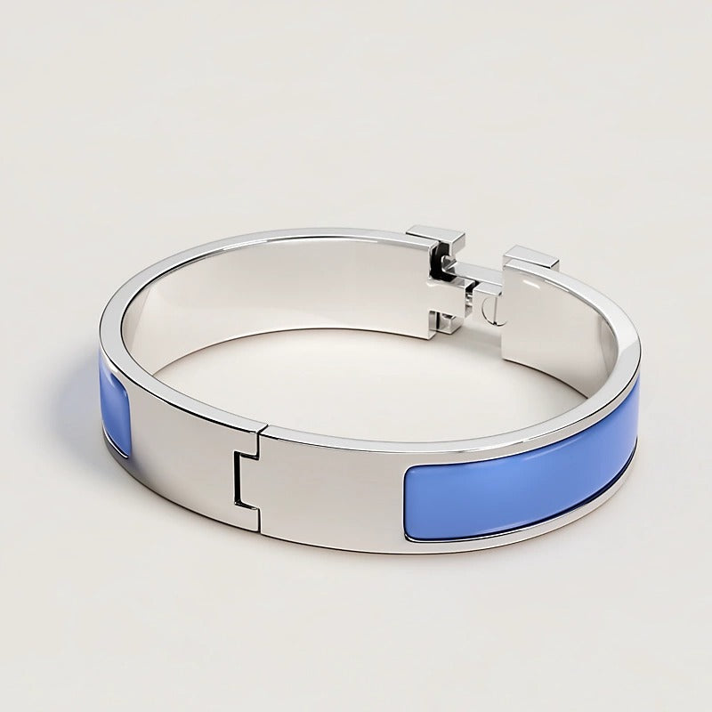 Clic H bracelet Silver chardon