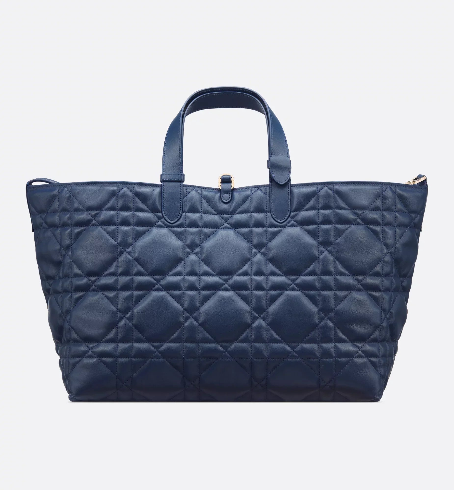 DIOR Toujours TOTE bag Medium Blue - full calfskin 28.5
