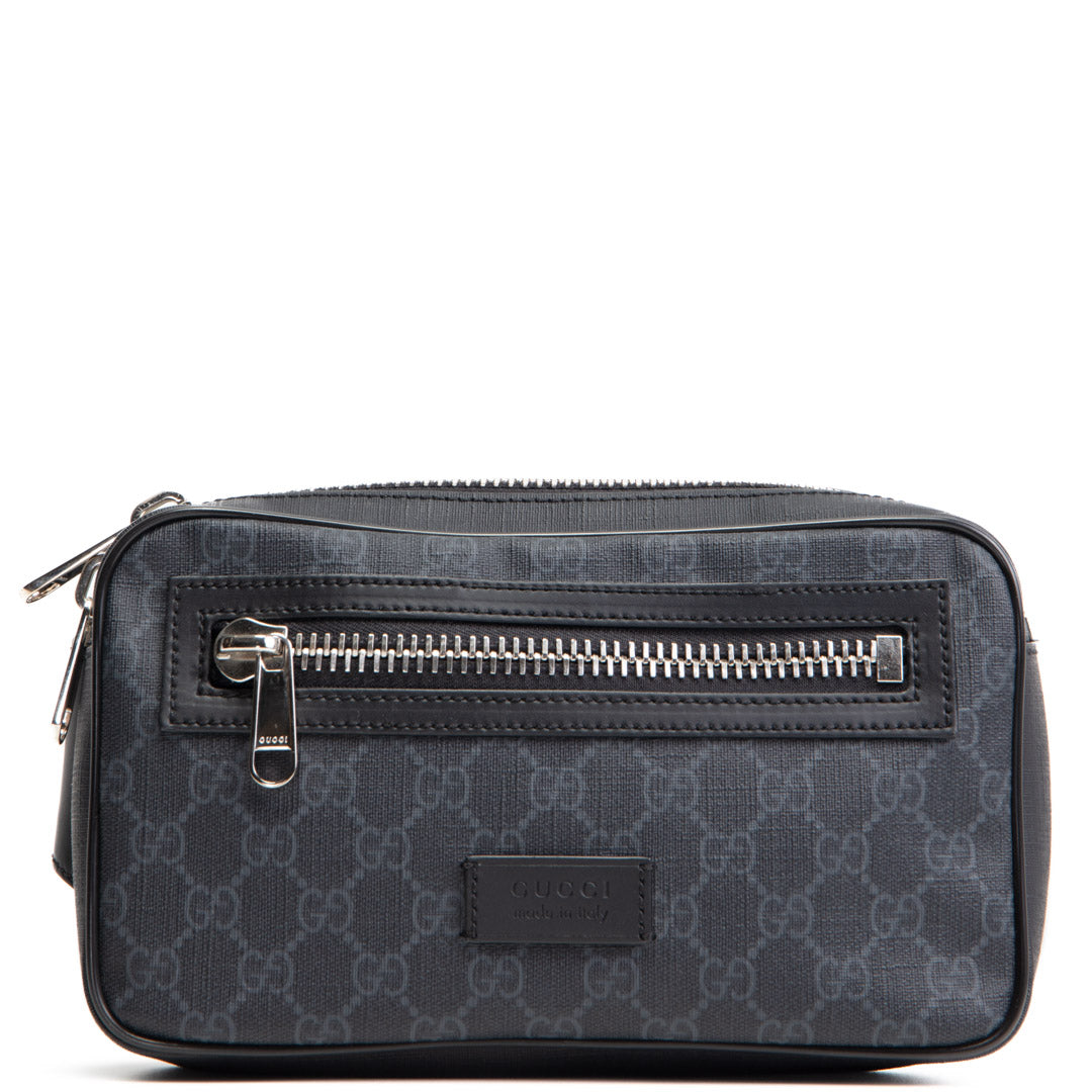GU GG Black Small Belt Bag