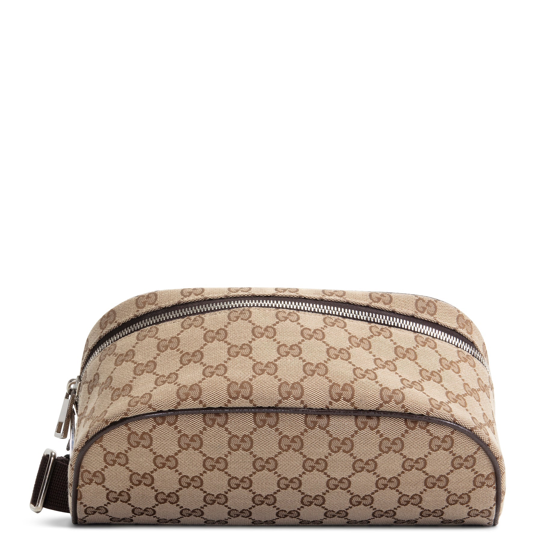GU GG Canvas Belt Bag - Beige & Ebony