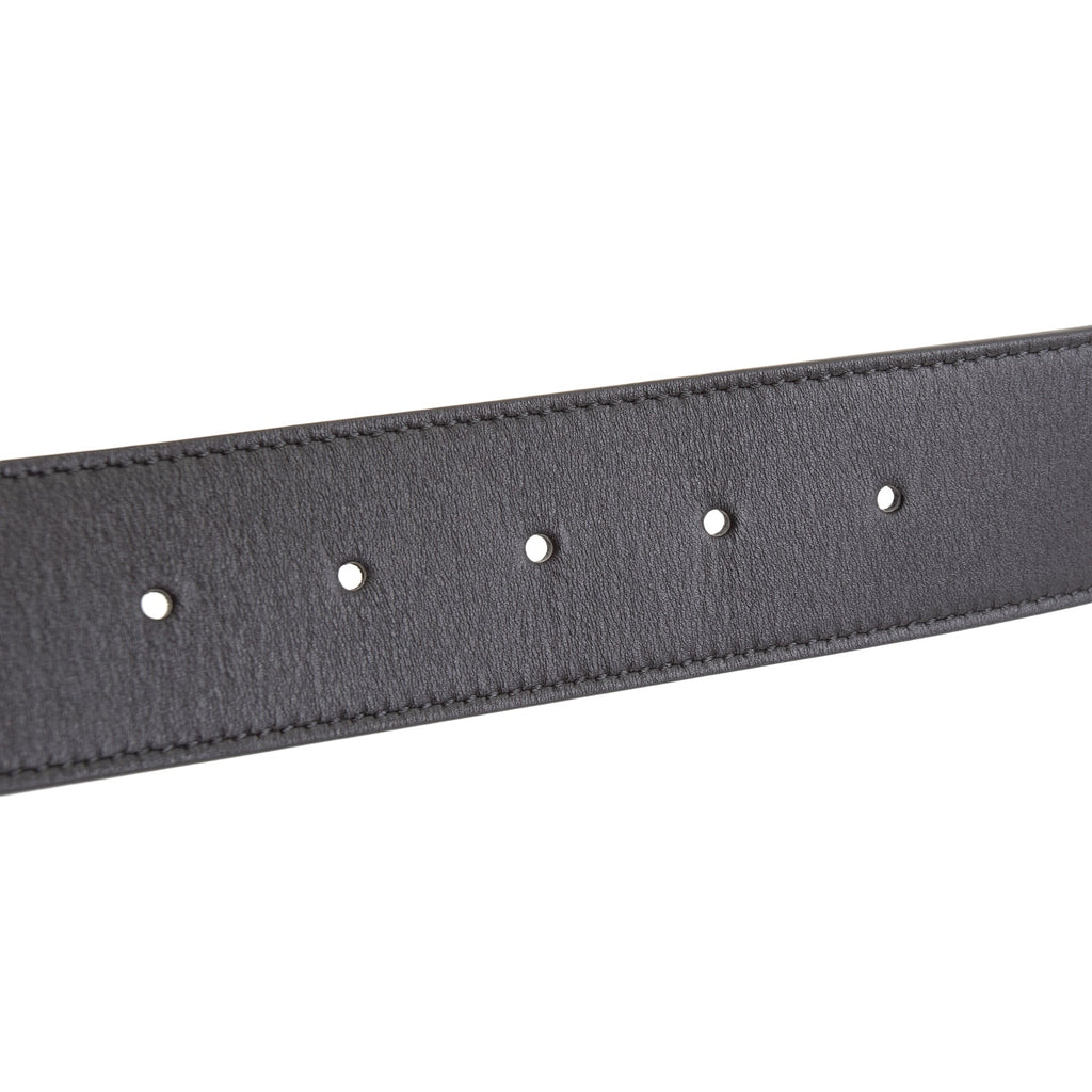 GU GG Marmont Wide Belt - Black