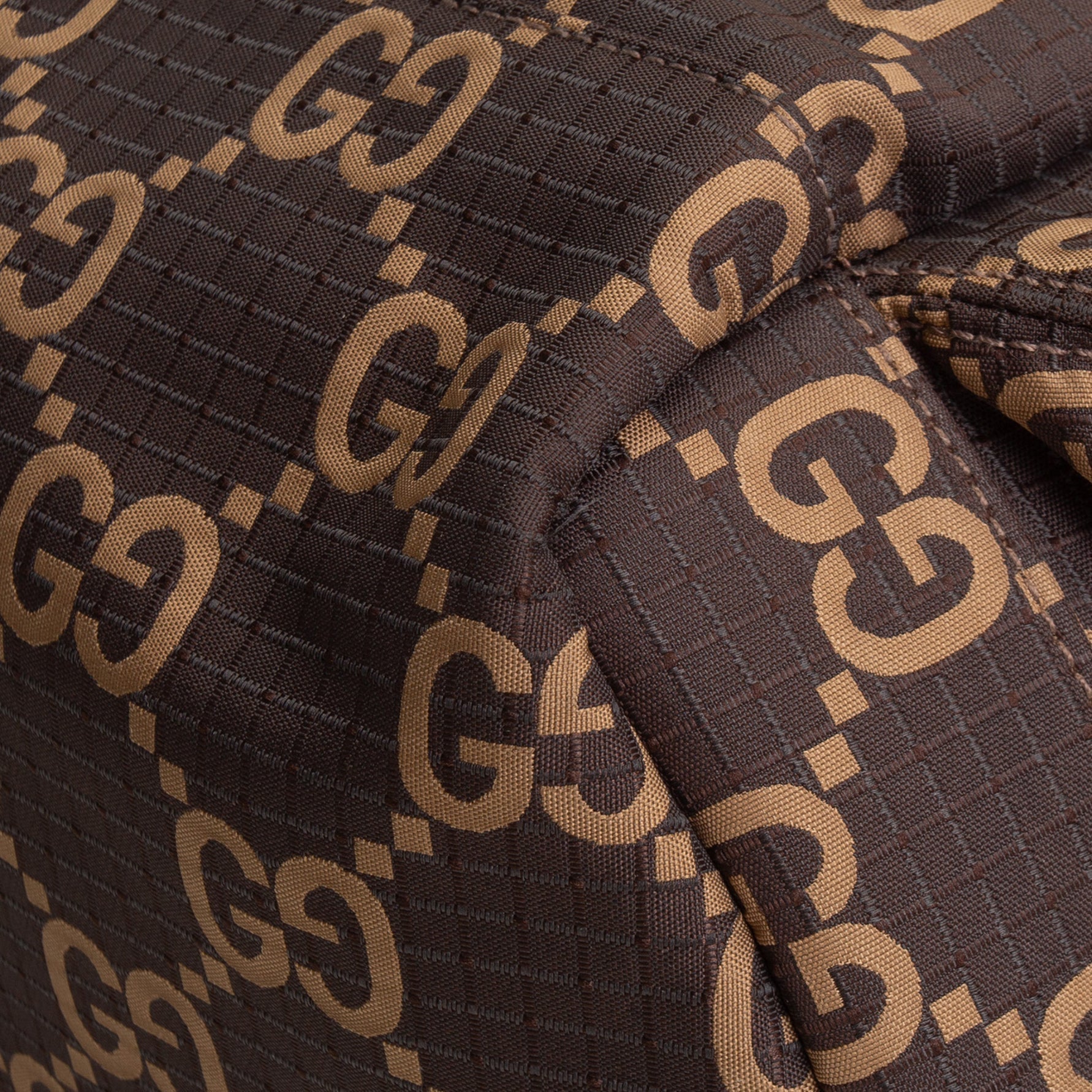 GU GG Nylon Ripstop Backpack - Brown