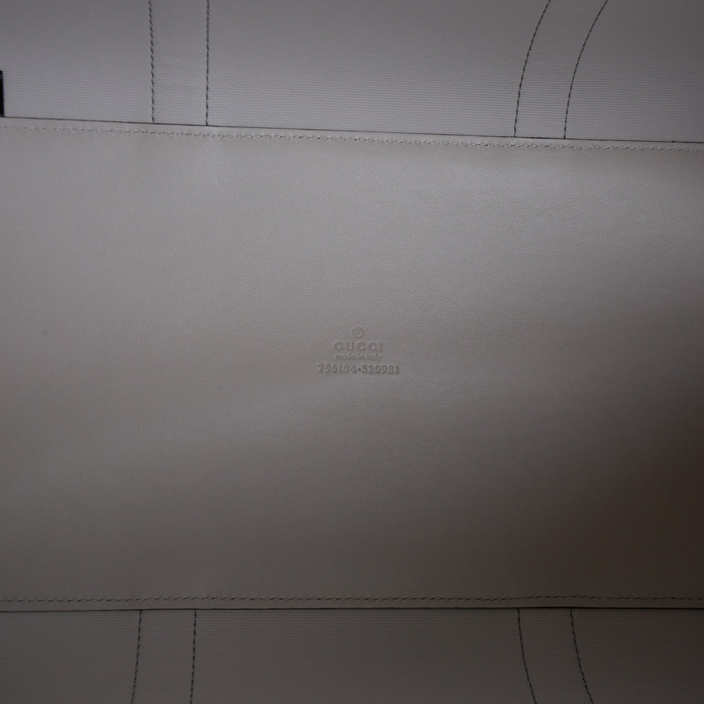 GU Guccissima Medium Mirror Effect Duffle