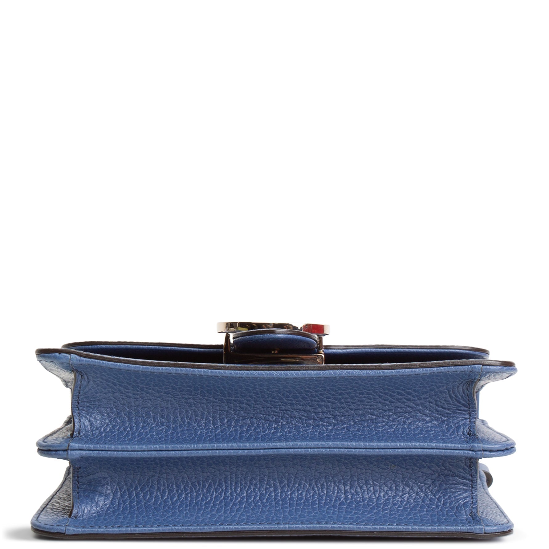 GU Interlocking G Dollar Bag - Blue