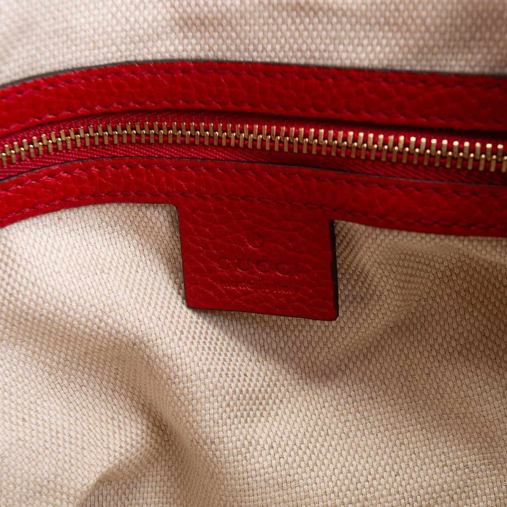 GUI Soho Medium Chain Tote - Red
