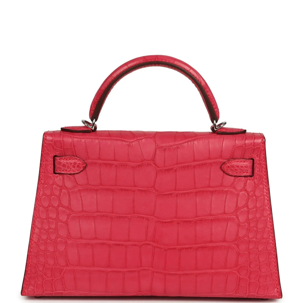 Kelly Sellier 20 Rose Extreme Matte Alligator Palladium Hardwar