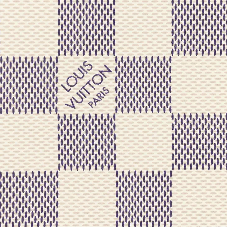 Neverfull MM Damier Azur Canvas Rose Ballerine