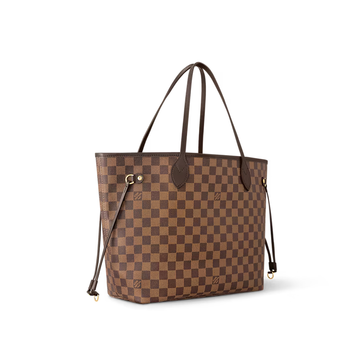 Neverfull MM Damier Ebene Canvas Cerise