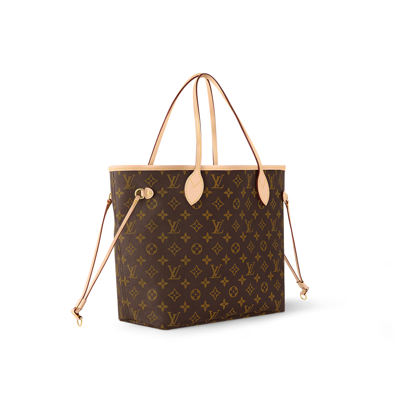 Neverfull MM Monogram Canvas Beige