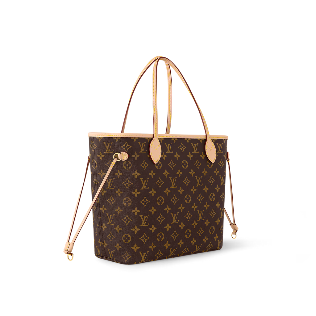 Neverfull MM Monogram Canvas Cerise